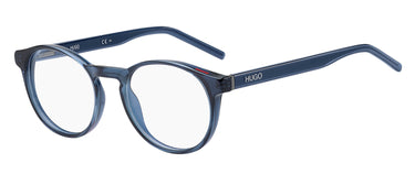 Premium Men Hugo Eyeglasses: HG 1164 - Blue - SpecSMART Eye Clinic (Diagonal View)
